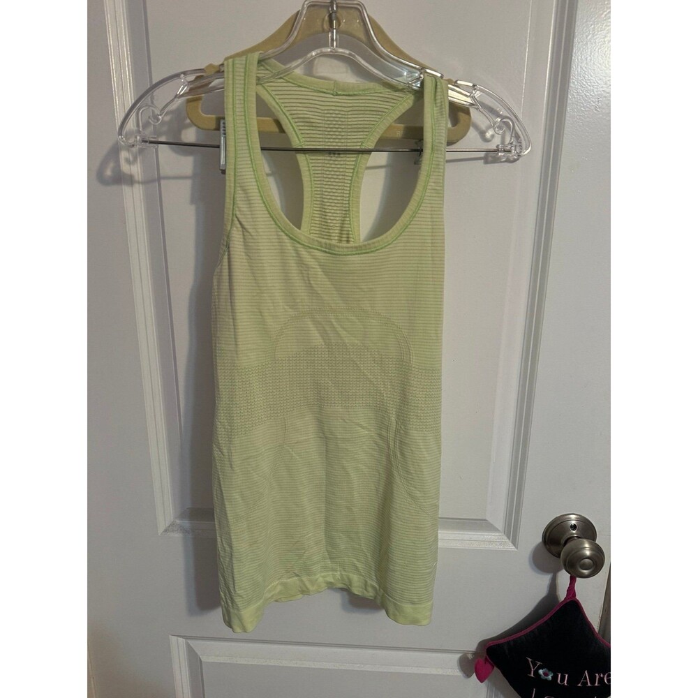 lululemon green Swiftly Tank - Size 4